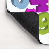 Tapis De Souris nombres de maths en couleurs (Coin)