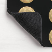 Tapis De Souris Nombreuses Lunes - Un seul Roster Rouge (Coin)