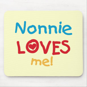 Tapis De Souris Nonnie aime moi t-shirts et cadeaux