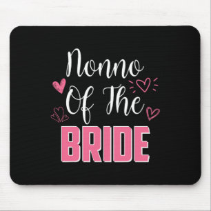 Tapis De Souris Nonno De La Femme De Mariage De Famille Mariée De