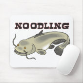Tapis De Souris Noodling de poisson-chat (Avec souris)