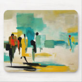 Tapis De Souris Noontide Vibrance – Abstract Figures (Devant)