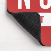 Tapis De Souris NOPE Pas aujourd'hui Citer le Humour branché (Coin)