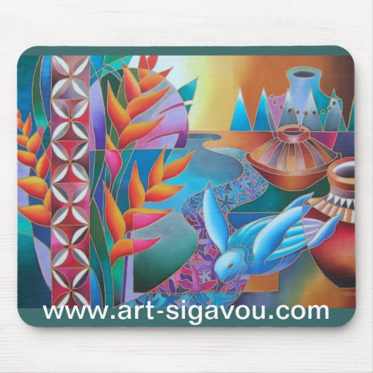 TAPIS DE SOURIS "NOQU VITI " (Devant)
