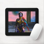 TAPIS DE SOURIS NORA CYBER WARRIOR (Avec souris)