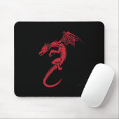 Tapis De Souris Norbert le dragon rouge (Avec souris)
