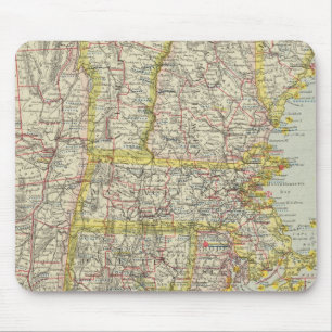 Tapis De Souris Nord-Est des États-Unis 2