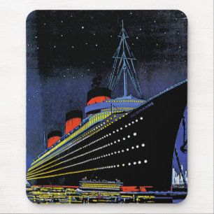 Tapis De Souris Normandie à la nuit