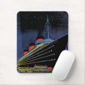 Tapis De Souris Normandie la nuit (Avec souris)