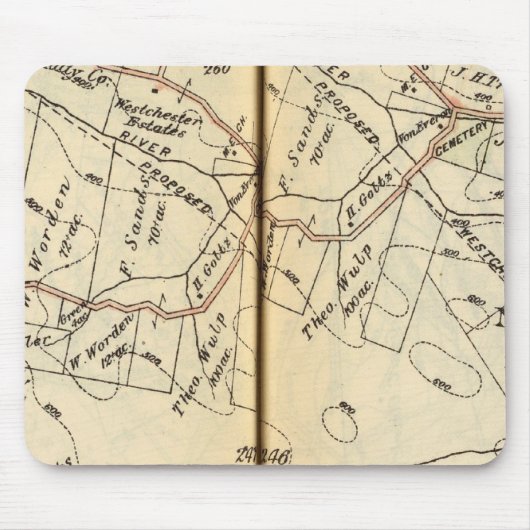 Tapis De Souris North Castle, New York 2 (Devant)