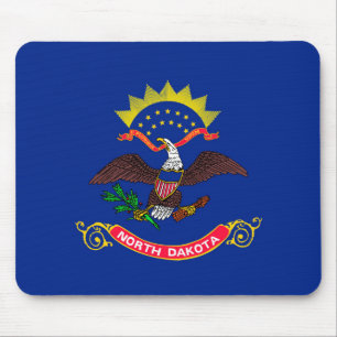 Tapis De Souris North Dakota State Flag Design