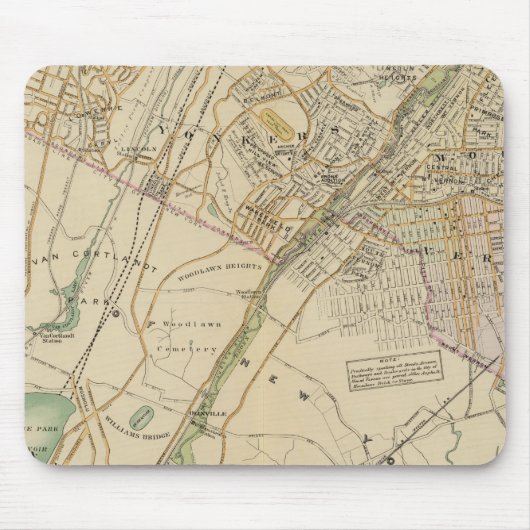 Tapis De Souris North New York 6 (Devant)