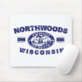 Tapis De Souris Northwoods-Distressed-[Conv (Avec souris)
