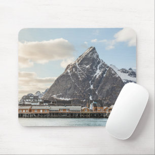 Tapis De Souris Norvège Lofoten Village de pêche