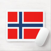 Tapis De Souris Norvège Mousepad (Avec souris)