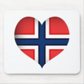 Tapis De Souris Norway Flag (Devant)