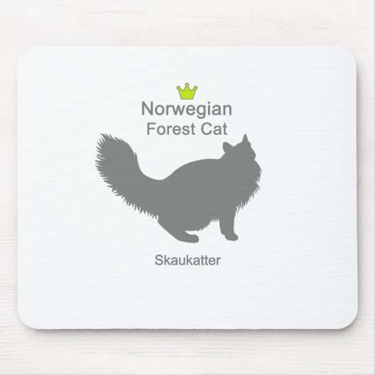 Tapis De Souris Norwegian Forest Cat g5 (Devant)