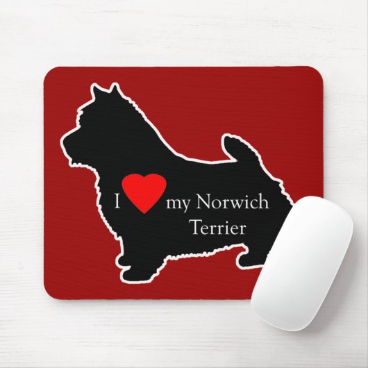 Tapis De Souris  Norwich Terrier (Avec souris)