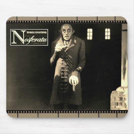 Tapis De Souris Nosferatu Horror Film Mousepad (Devant)