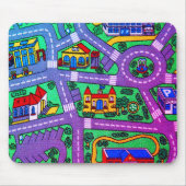 Tapis De Souris nostalgie des années 90, nostalgie moquette de pis (Devant)