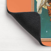 Tapis De Souris Nostalgy Halloween Witch & Owl (Coin)