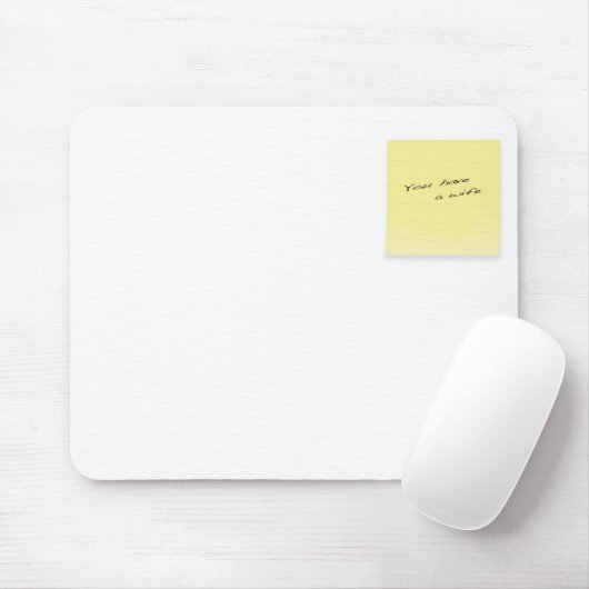 Tapis De Souris note collante (Avec souris)