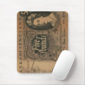 Tapis De Souris Note de cinq livres Stirling (Avec souris)