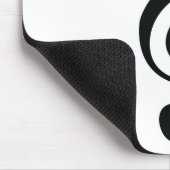Tapis De Souris Note de musique (Coin)
