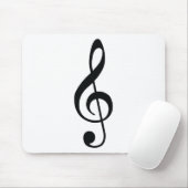 Tapis De Souris Note de musique (Avec souris)