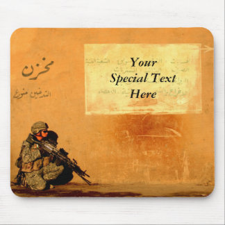 Tapis De Souris Note militaire faite sur commande d'amour sur le