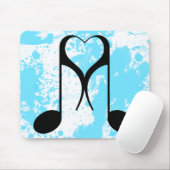 Tapis De Souris notes d'amour : 8e note : (Avec souris)