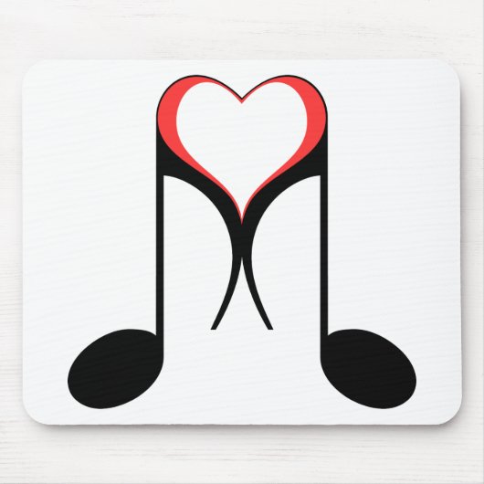 Tapis De Souris notes d'amour : 8e note : (Devant)