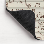 Tapis De Souris Notes de musique (Coin)