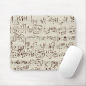 Tapis De Souris Notes de musique (Avec souris)