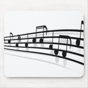 Tapis De Souris Notes de musique