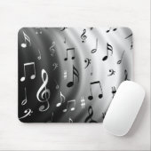 Tapis De Souris Notes de musique (Avec souris)