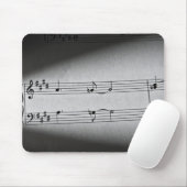 Tapis De Souris Notes de musique (Avec souris)