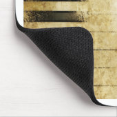 Tapis De Souris Notes de musique de piano (Coin)