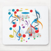 Tapis De Souris Notes musicales (Devant)