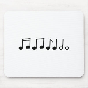 Tapis De Souris Notes musicales