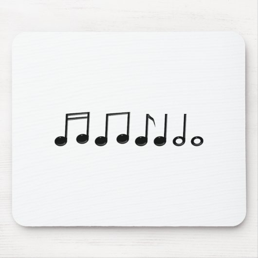 Tapis De Souris Notes musicales (Devant)