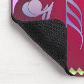 Tapis De Souris Notes musicales de couleur (Coin)