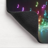 Tapis De Souris Notes musicales de Neon (Coin)