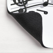 Tapis De Souris Notes, musique (Coin)