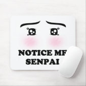 Tapis De Souris Notez-moi fille de rougissement Kawaii Suki (Avec souris)