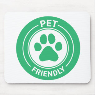 Tapis De Souris Notre animal ami Westie Westie Drap Paw - Vert