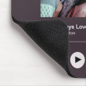 Tapis De Souris Notre chanson préférée - Photo personnalisée (Coin)
