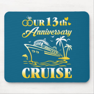 Tapis De Souris Notre croisière pour notre 13e anniversaire de mar