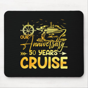 Tapis De Souris Notre croisière pour notre 50e anniversaire de mar