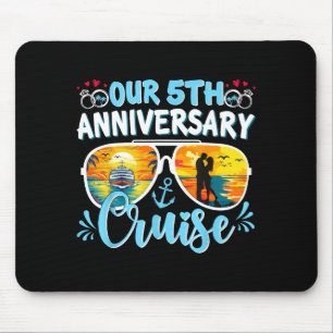 Tapis De Souris Notre croisière pour notre 5ème anniversaire de ma
